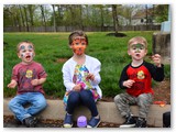 Joshua's Hands Face Painting